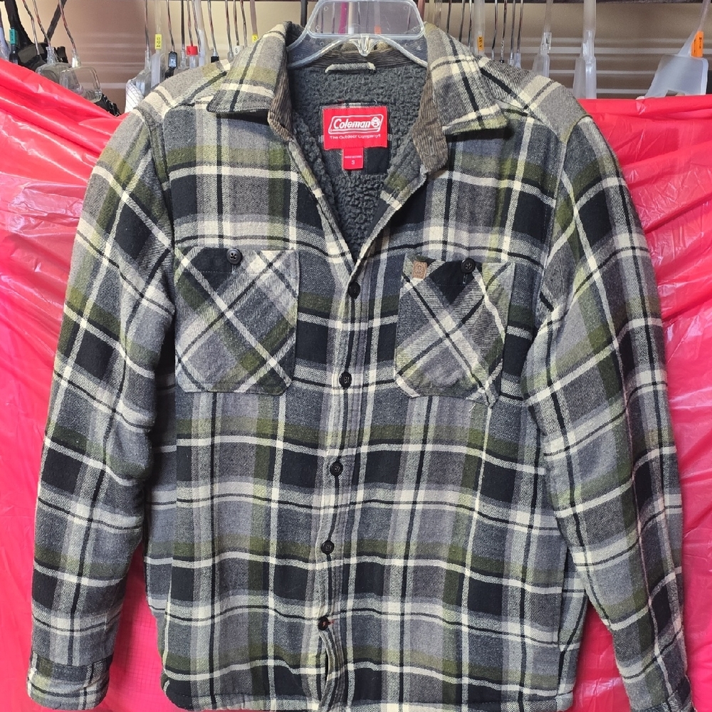 Coleman Green Plaid Men's Jacket